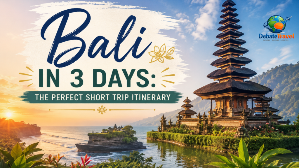 Bali in 3 Days