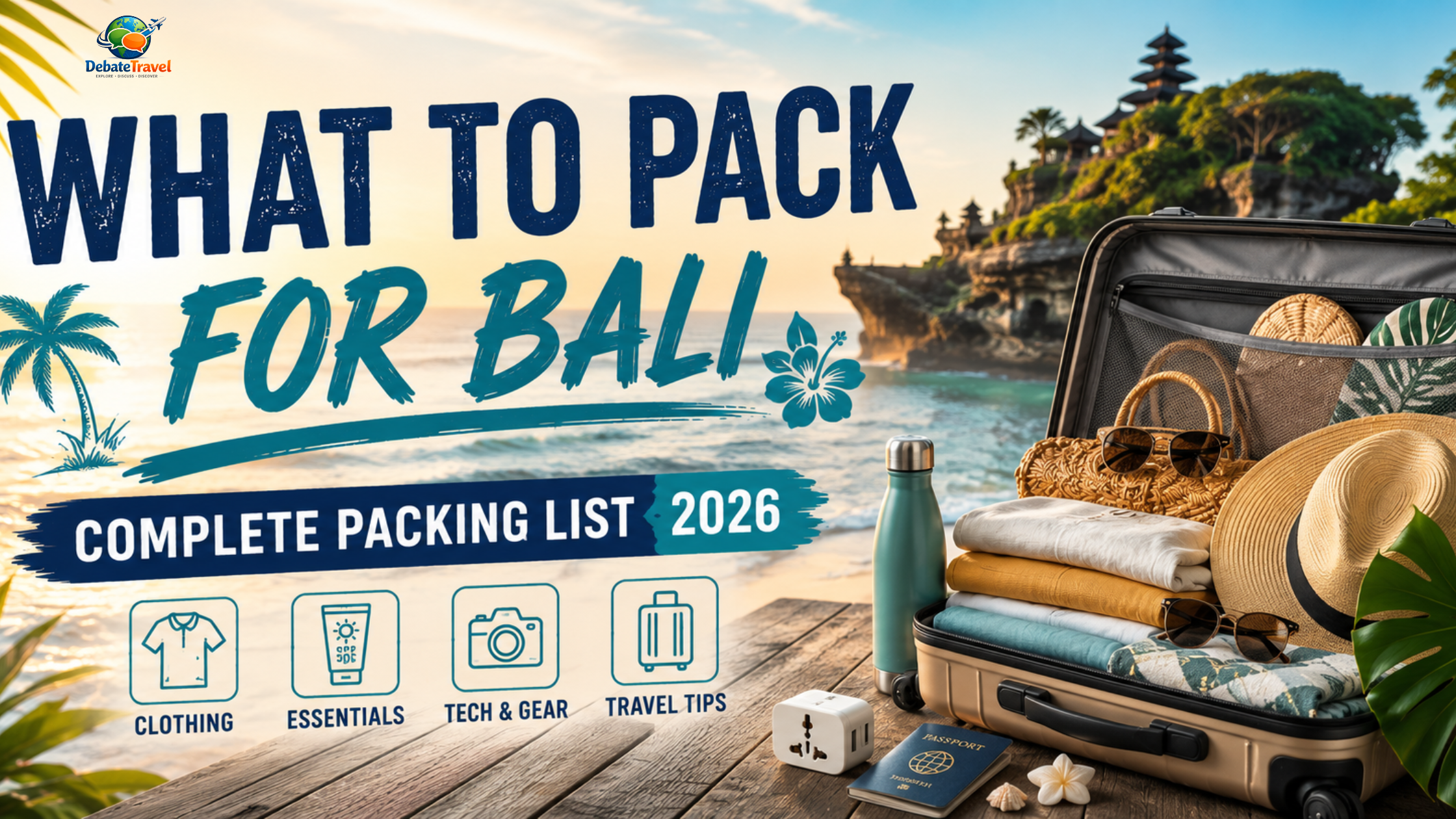 What to Pack for Bali: Complete Packing List 2026