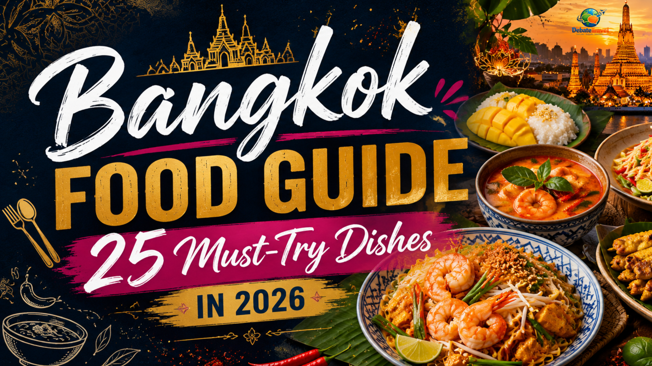 Bangkok Food Guide: 25 Must-Try Dishes in 2026