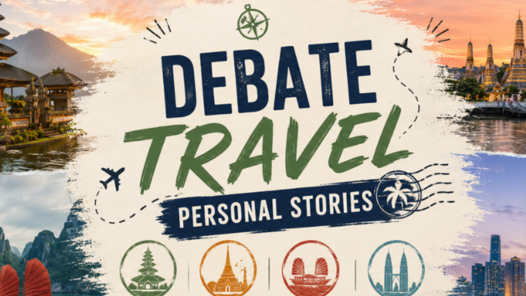 Debate Travel Stories from Bali, Thailand, Vietnam, and Malaysia