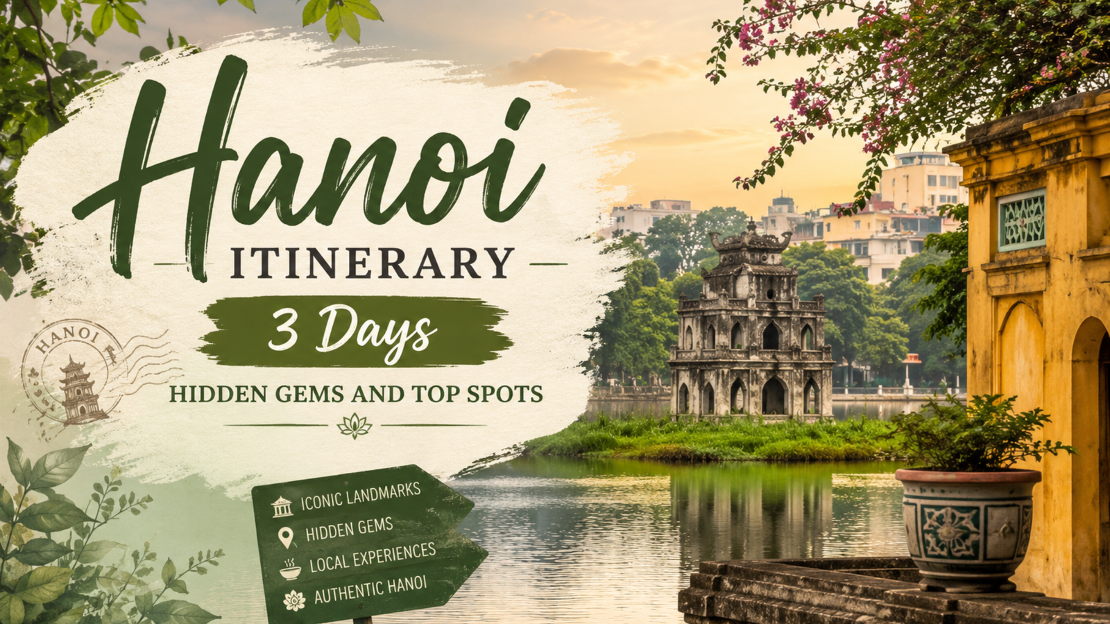 Hanoi Itinerary 3 Days