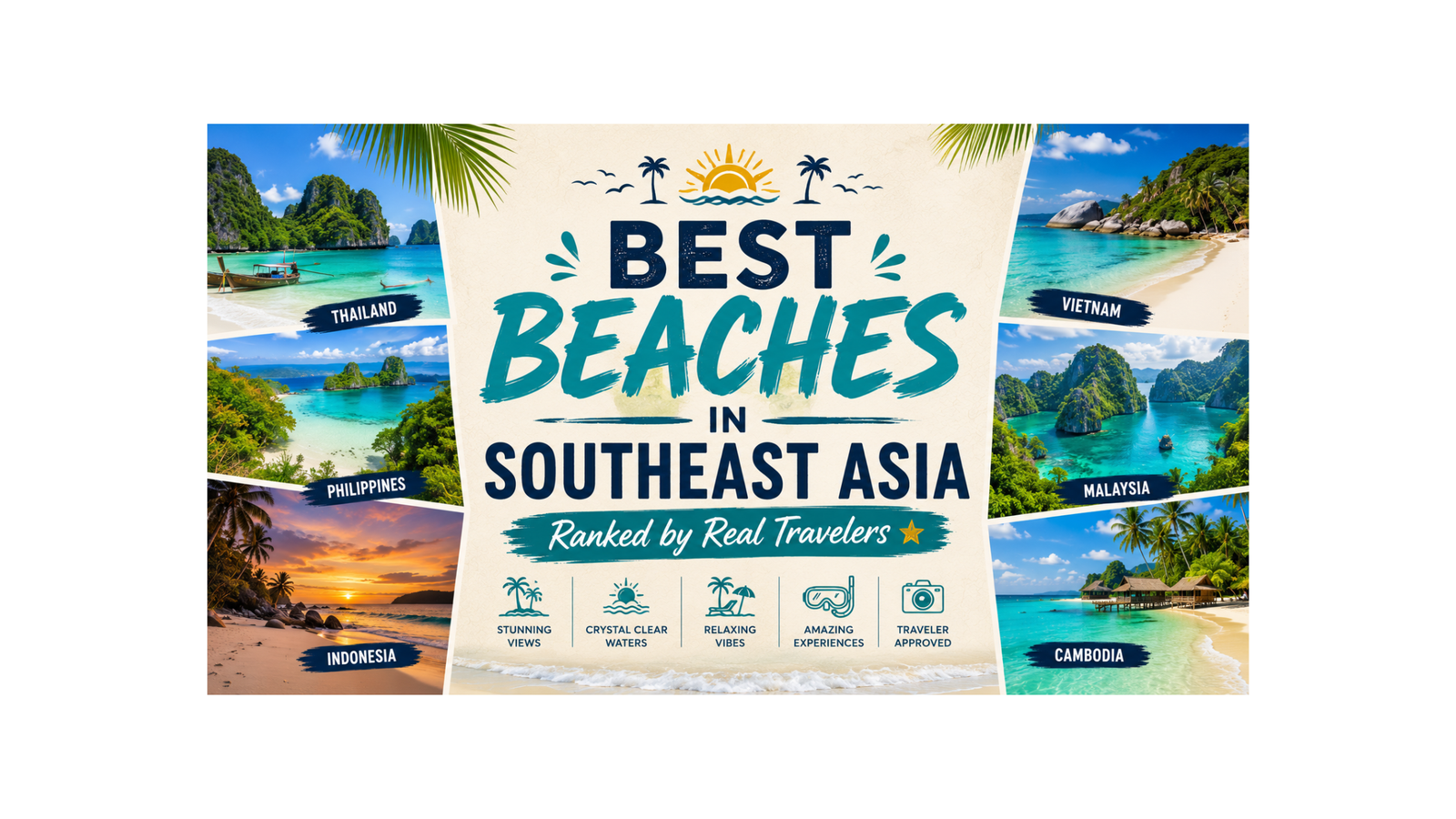 Beaches in Southeast Asia